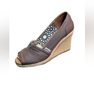 Toms Peep Toe Wedges